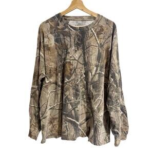 Realtree Men XL Camo Camouflage Long Sleeve Shirt